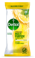 Dettol Multi Purpose Cleaning Wipes Citrus Zest 30pk