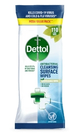 Dettol Cleansing Surface Wipes 110pk