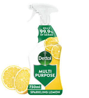 Dettol Multipurpose Cleaner Spray Sparkling Lemon 750ml