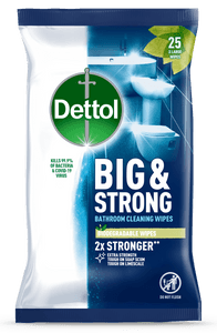 Dettol Big & Strong Bathroom Wipes
