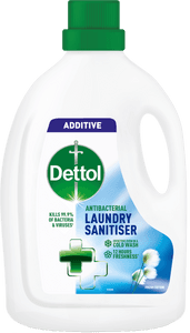 Dettol Laundry Sanitiser Fresh Cotton 2500ml
