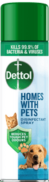 Dettol Homes With Pets Disinfectant Spray