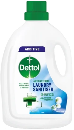 Dettol Laundry Sanitiser Fresh Cotton 1500ml