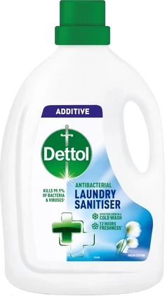 Dettol Laundry Sanitiser Fresh Cotton 2500ml