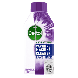 Dettol 5-in-1 Antibacterial Washing Machine Cleaner Lavender 250ml