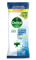 Dettol Cleansing Surface Wipes 126pk