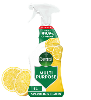 Dettol Multipurpose Cleaner Spray Sparkling Lemon 1L