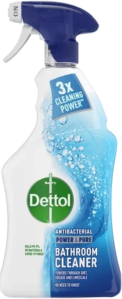 Dettol Power & Pure Bathroom Spray 750ml