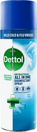 Dettol All In One Disinfectant Spray Crisp Linen 500ml
